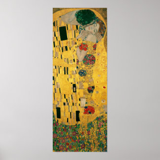 Gustav Klimt The Kiss Poster 