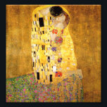 Gustav Klimt The Kiss Print<br><div class="desc">Gustav Klimt The Kiss print. Artwork oil paint on canvas from 1907-1908. The Kiss is Gustav Klimt’s best-known painting,  a beautiful work representing the height of his golden period. A perfect gift for lovers of Austrian symbolism,  Gustav Klimt,  and fine art.</div>