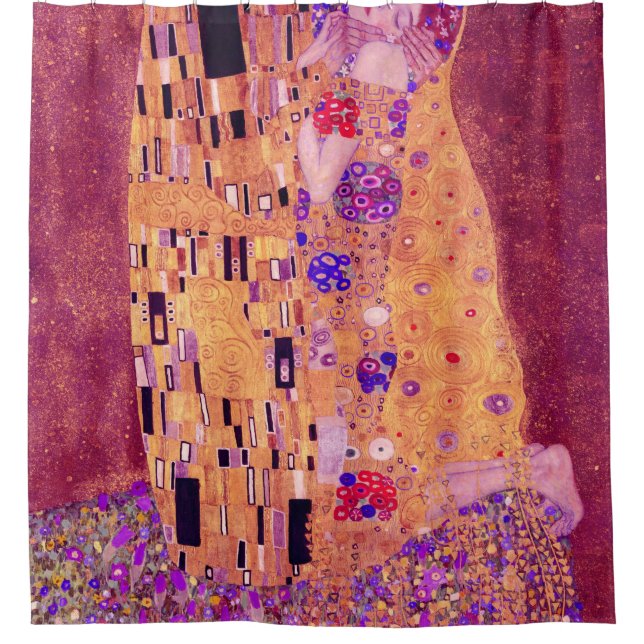 Gustav Klimt The Kiss Purple (Front)