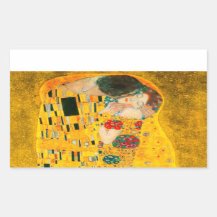 Gustav Klimt The Kiss Sticker
