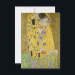 Gustav Klimt - The Kiss Thank You Card<br><div class="desc">The Kiss / Der Kuss - Gustav Klimt in 1907-1908</div>