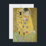 Gustav Klimt - The Kiss Thank You Card<br><div class="desc">The Kiss / Der Kuss - Gustav Klimt in 1907-1908</div>