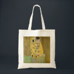 Gustav Klimt The Kiss Tote Bag<br><div class="desc">One of Gustav Klimt's most iconic images; The Kiss.</div>