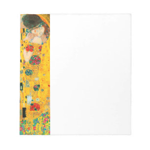 Gustav Klimt The Kiss Updated Notepad