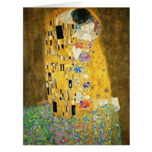 Gustav Klimt The Kiss Vintage