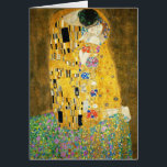 Gustav Klimt The Kiss Vintage Art Nouveau Painting<br><div class="desc">Gustav Klimt The Kiss Vintage Art Nouveau Painting The Kiss (In German: Der Kuss) was painted by the Austrian Symbolist painter Gustav Klimt between 1907 and 1908, the highpoint of his Golden Period, when he painted a number of works in a similar gilded style. The painting is widely considered a...</div>