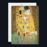 Gustav Klimt The Kiss Vintage Art Nouveau Painting<br><div class="desc">Gustav Klimt The Kiss Vintage Art Nouveau Painting The Kiss (In German: Der Kuss) was painted by the Austrian Symbolist painter Gustav Klimt between 1907 and 1908, the highpoint of his Golden Period, when he painted a number of works in a similar gilded style. The painting is widely considered a...</div>