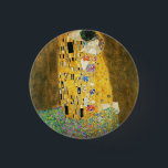 Gustav Klimt The Kiss Vintage Art Nouveau Painting 1 Inch Round Button<br><div class="desc">Gustav Klimt The Kiss Vintage Art Nouveau Painting The Kiss (In German: Der Kuss) was painted by the Austrian Symbolist painter Gustav Klimt between 1907 and 1908, the highpoint of his Golden Period, when he painted a number of works in a similar gilded style. The painting is widely considered a...</div>