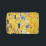 Gustav Klimt The Kiss Vintage Art Nouveau Painting Bath Mat<br><div class="desc">Gustav Klimt The Kiss Vintage Art Nouveau Painting The Kiss (In German: Der Kuss) was painted by the Austrian Symbolist painter Gustav Klimt between 1907 and 1908, the highpoint of his Golden Period, when he painted a number of works in a similar gilded style. The painting is widely considered a...</div>