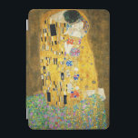 Gustav Klimt The Kiss Vintage Art Nouveau Painting iPad Mini Cover<br><div class="desc">Gustav Klimt The Kiss Vintage Art Nouveau Painting The Kiss (In German: Der Kuss) was painted by the Austrian Symbolist painter Gustav Klimt between 1907 and 1908, the highpoint of his Golden Period, when he painted a number of works in a similar gilded style. The painting is widely considered a...</div>