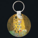 Gustav Klimt The Kiss Vintage Art Nouveau Painting Keychain<br><div class="desc">Gustav Klimt The Kiss Vintage Art Nouveau Painting The Kiss (In German: Der Kuss) was painted by the Austrian Symbolist painter Gustav Klimt between 1907 and 1908, the highpoint of his Golden Period, when he painted a number of works in a similar gilded style. The painting is widely considered a...</div>