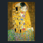 Gustav Klimt The Kiss Vintage Art Nouveau Painting Table Number<br><div class="desc">Gustav Klimt The Kiss Vintage Art Nouveau Painting The Kiss (In German: Der Kuss) was painted by the Austrian Symbolist painter Gustav Klimt between 1907 and 1908, the highpoint of his Golden Period, when he painted a number of works in a similar gilded style. The painting is widely considered a...</div>