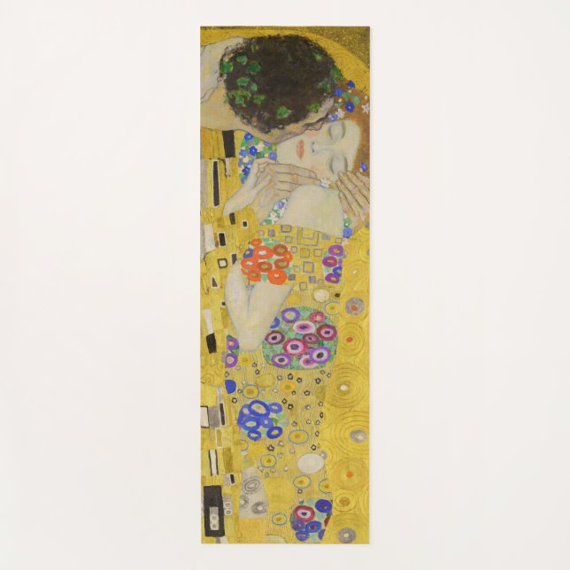 Gustav Klimt - The Kiss Yoga Mat (Front)