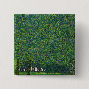 Gustav Klimt - The Park 2 Inch Square Button