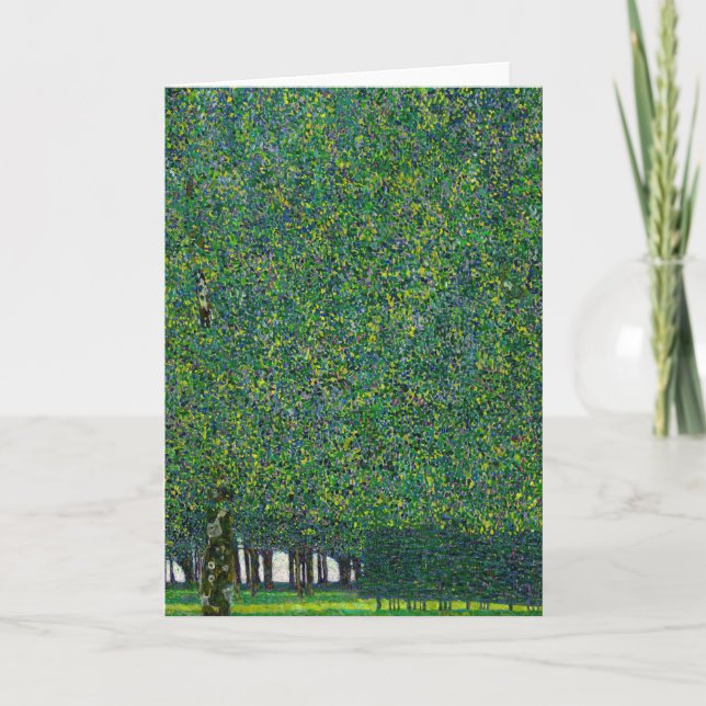Gustav Klimt - The Park Card (Front)