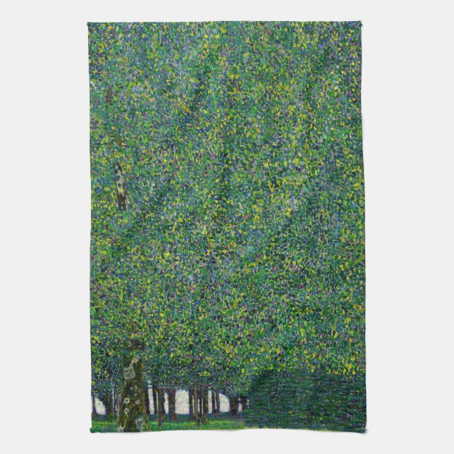 Gustav Klimt - The Park Kitchen Towel (Vertical)