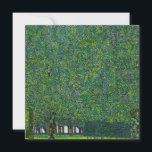 Gustav Klimt - The Park Thank You Card<br><div class="desc">The Park - Gustav Klimt,  Oil on Canvas,  1910</div>