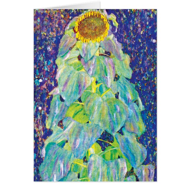 Gustav Klimt - The Sunflower Fine Art Painting (Front)