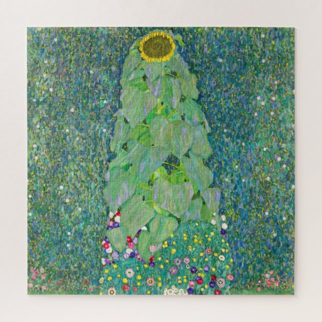 Gustav Klimt - The Sunflower Jigsaw Puzzle (Vertical)