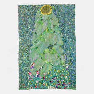 Gustav Klimt - The Sunflower Kitchen Towel