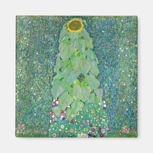 Gustav Klimt - The Sunflower Magnet (Front)
