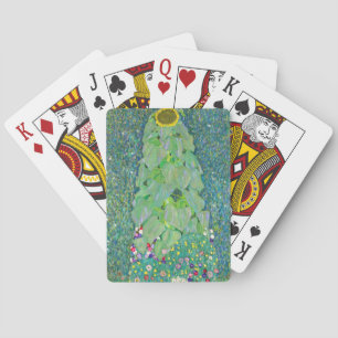 Gustav Klimt - The Sunflower Playing Cards