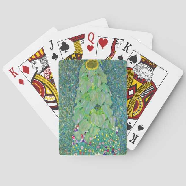 Gustav Klimt - The Sunflower Playing Cards (Back)