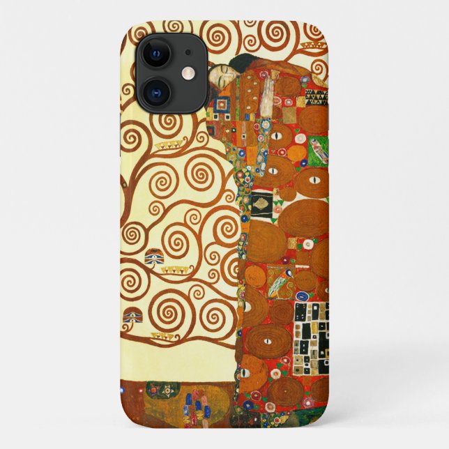 Gustav Klimt The Tree of Life Fine Art Case-Mate iPhone Case (Back)