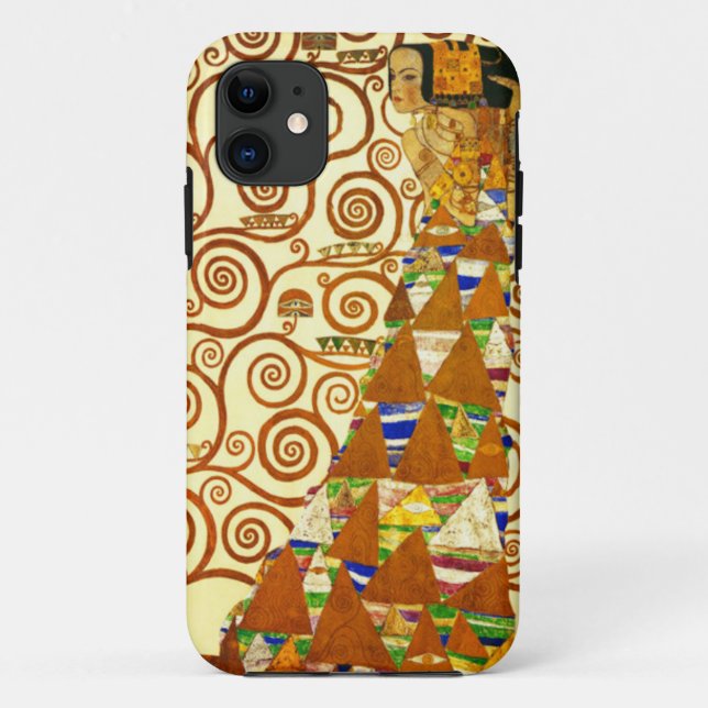 Gustav Klimt The Tree of Life Fine Art Case-Mate iPhone Case (Back)
