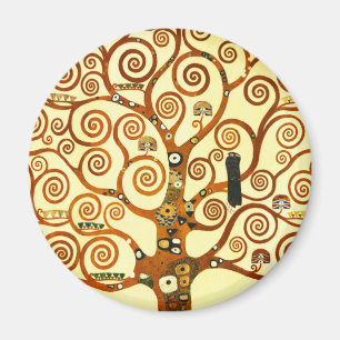 Gustav Klimt The Tree of Life Fine Art Magnet