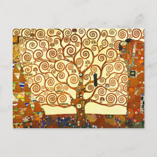 Gustav Klimt The Tree of Life Fine Art Postcard
