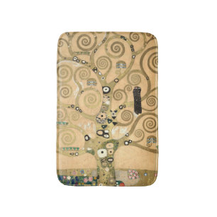 Gustav Klimt - The Tree of Life, Stoclet Frieze Bath Mat