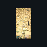 Gustav Klimt - The Tree of Life, Stoclet Frieze Canvas Print<br><div class="desc">The Tree of Life,  Stoclet Frieze,  central part of left panel - Gustav Klimt,  Cardboard,  1909</div>