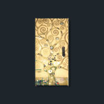 Gustav Klimt - The Tree of Life, Stoclet Frieze Canvas Print<br><div class="desc">The Tree of Life,  Stoclet Frieze,  central part of left panel - Gustav Klimt,  Cardboard,  1909</div>