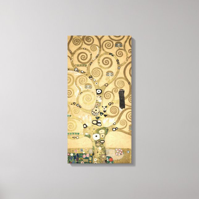 Gustav Klimt - The Tree of Life, Stoclet Frieze Canvas Print (Front)