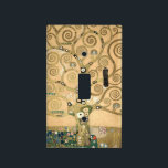 Gustav Klimt - The Tree of Life, Stoclet Frieze Light Switch Cover<br><div class="desc">The Tree of Life,  Stoclet Frieze,  central part of left panel - Gustav Klimt,  Cardboard,  1909</div>