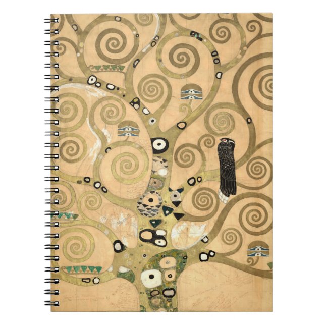 Gustav Klimt - The Tree of Life, Stoclet Frieze Notebook (Front)