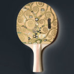 Gustav Klimt - The Tree of Life, Stoclet Frieze Ping Pong Paddle<br><div class="desc">The Tree of Life,  Stoclet Frieze,  central part of left panel - Gustav Klimt,  Cardboard,  1909</div>