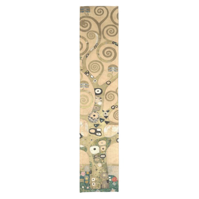 Gustav Klimt - The Tree of Life, Stoclet Frieze Short Table Runner (Front)