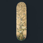 Gustav Klimt - The Tree of Life, Stoclet Frieze Skateboard<br><div class="desc">The Tree of Life,  Stoclet Frieze,  central part of left panel - Gustav Klimt,  Cardboard,  1909</div>