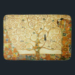 Gustav Klimt The Tree Of Life Vintage Art Nouveau Bath Mat<br><div class="desc">Gustav Klimt The Tree Of Life Vintage Art Nouveau Painting The Tree of Life, Stoclet Frieze (French: L'Arbre de Vie, Stoclet Frieze) is a painting by Austrian symbolist painter Gustav Klimt. It was completed in 1909 and is based on the Art Nouveau (Modern) style in a symbolic painting genre. It...</div>