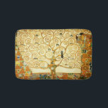 Gustav Klimt The Tree Of Life Vintage Art Nouveau Bath Mat<br><div class="desc">Gustav Klimt The Tree Of Life Vintage Art Nouveau Painting The Tree of Life, Stoclet Frieze (French: L'Arbre de Vie, Stoclet Frieze) is a painting by Austrian symbolist painter Gustav Klimt. It was completed in 1909 and is based on the Art Nouveau (Modern) style in a symbolic painting genre. It...</div>