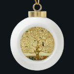 Gustav Klimt The Tree Of Life Vintage Art Nouveau Ceramic Ball Christmas Ornament<br><div class="desc">Gustav Klimt The Tree Of Life Vintage Art Nouveau Painting The Tree of Life, Stoclet Frieze (French: L'Arbre de Vie, Stoclet Frieze) is a painting by Austrian symbolist painter Gustav Klimt. It was completed in 1909 and is based on the Art Nouveau (Modern) style in a symbolic painting genre. It...</div>