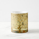 Gustav Klimt The Tree Of Life Vintage Art Nouveau Coffee Mug<br><div class="desc">Gustav Klimt The Tree Of Life Vintage Art Nouveau Painting The Tree of Life, Stoclet Frieze (French: L'Arbre de Vie, Stoclet Frieze) is a painting by Austrian symbolist painter Gustav Klimt. It was completed in 1909 and is based on the Art Nouveau (Modern) style in a symbolic painting genre. It...</div>