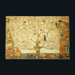 Gustav Klimt The Tree Of Life Vintage Art Nouveau Doormat<br><div class="desc">Gustav Klimt The Tree Of Life Vintage Art Nouveau Painting The Tree of Life, Stoclet Frieze (French: L'Arbre de Vie, Stoclet Frieze) is a painting by Austrian symbolist painter Gustav Klimt. It was completed in 1909 and is based on the Art Nouveau (Modern) style in a symbolic painting genre. It...</div>