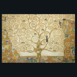 Gustav Klimt The Tree Of Life Vintage Art Nouveau Fabric<br><div class="desc">Gustav Klimt The Tree Of Life Vintage Art Nouveau Painting The Tree of Life, Stoclet Frieze (French: L'Arbre de Vie, Stoclet Frieze) is a painting by Austrian symbolist painter Gustav Klimt. It was completed in 1909 and is based on the Art Nouveau (Modern) style in a symbolic painting genre. It...</div>