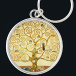 Gustav Klimt The Tree Of Life Vintage Art Nouveau Keychain<br><div class="desc">Gustav Klimt The Tree Of Life Vintage Art Nouveau Painting The Tree of Life, Stoclet Frieze (French: L'Arbre de Vie, Stoclet Frieze) is a painting by Austrian symbolist painter Gustav Klimt. It was completed in 1909 and is based on the Art Nouveau (Modern) style in a symbolic painting genre. It...</div>