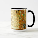 Gustav Klimt The Tree Of Life Vintage Art Nouveau Mug<br><div class="desc">Gustav Klimt The Tree Of Life Vintage Art Nouveau Painting The Tree of Life, Stoclet Frieze (French: L'Arbre de Vie, Stoclet Frieze) is a painting by Austrian symbolist painter Gustav Klimt. It was completed in 1909 and is based on the Art Nouveau (Modern) style in a symbolic painting genre. It...</div>