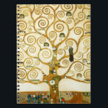 Gustav Klimt The Tree Of Life Vintage Art Nouveau Notebook<br><div class="desc">Gustav Klimt The Tree Of Life Vintage Art Nouveau Painting The Tree of Life, Stoclet Frieze (French: L'Arbre de Vie, Stoclet Frieze) is a painting by Austrian symbolist painter Gustav Klimt. It was completed in 1909 and is based on the Art Nouveau (Modern) style in a symbolic painting genre. It...</div>