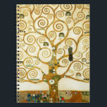 Gustav Klimt The Tree Of Life Vintage Art Nouveau Notebook<br><div class="desc">Gustav Klimt The Tree Of Life Vintage Art Nouveau Painting The Tree of Life, Stoclet Frieze (French: L'Arbre de Vie, Stoclet Frieze) is a painting by Austrian symbolist painter Gustav Klimt. It was completed in 1909 and is based on the Art Nouveau (Modern) style in a symbolic painting genre. It...</div>